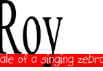 roy the zebra