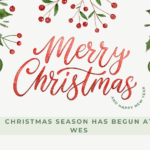 Christmas Season has begun at WES