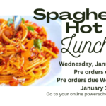 spaghetti lunch January